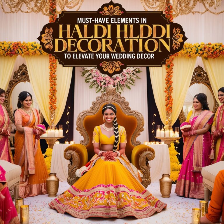 Haldi Decoration